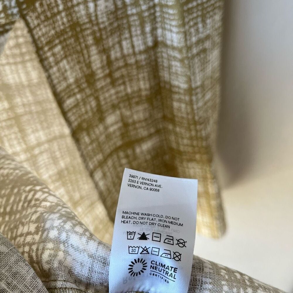 Reformation Olive and White Skirt Set - Picture 11 of 11
